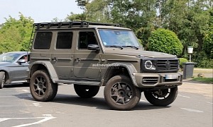 2022 Mercedes-Benz G-Class 4x4 Squared Looks Off-Road Ready for Military Duties