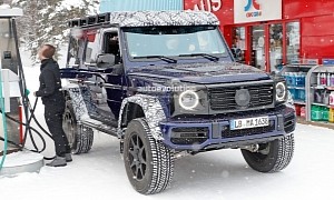 2022 Mercedes-Benz G-Class 4x4 Squared Prototype Makes Everything Look Tiny