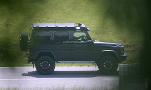 2022 Mercedes-Benz G-Class 4x4 “Squared” Spied, Prototype Features Portal Axles