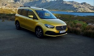 2022 Mercedes-Benz T-Class Debuts With Renault Kangoo Underpinnings, EQT Incoming