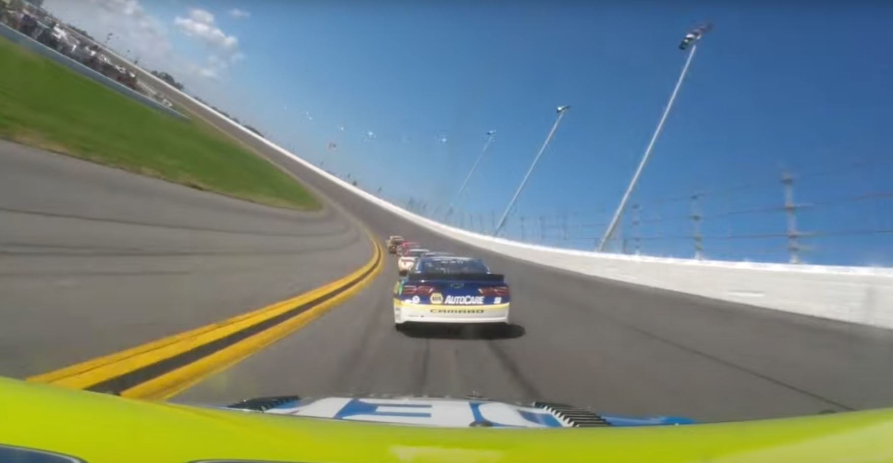2022 NASCAR Daytona 500 Race Is Livestreamed by Ryan Blaney