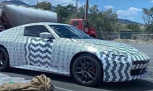2022 Nissan 400Z Prototype Spotted With New Grille Design