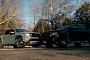 2022 Nissan Frontier PRO-4X and GMC Canyon AT4 Face Snow, Ice... Cardboards