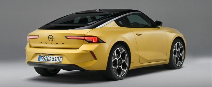 2022 Opel Astra x 2023 Nissan Z rendering by Theottle