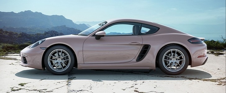 2022 Porsche 718 Boxster finished in Frozen Berry Metallic