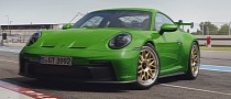 2022 Porsche 911 GT3 Digitally Tuned With HRE Wheels, Looks Really Stylish