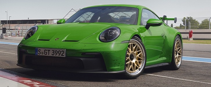 photo of 2022 Porsche 911 GT3 Digitally Tuned With HRE Wheels, Looks Really Stylish image