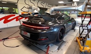 2022 Porsche 911 GT3 Hits the Dyno, Flat-Six Engine Screams at 9,000 RPM