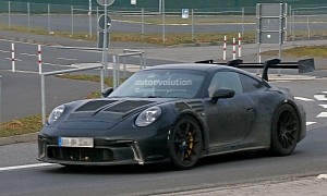 2022 Porsche 911 GT3 RS Prototype Looks More Race-Ready Than Ever
