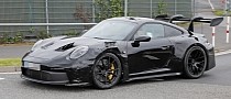 2022 Porsche 911 GT3 RS Shows More Skin, Huge Wing Ain’t Going Nowhere