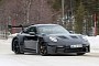 2022 Porsche 911 GT3 RS Spied Again, Handles Snow Like a Boss