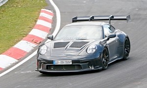 2022 Porsche 911 GT3 RS Will Put Its Obnoxiously Large Rear Wing to Good Use