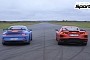 2022 Porsche 911 GT3 vs. C8 Corvette Drag Race Concludes With Obvious Winner