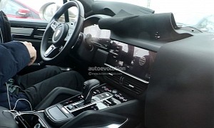 2022 Porsche Cayenne Facelift Interior Gets New Screens, Electric Shaver Shifter