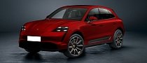 2022 Porsche Macan EV Rendered With Taycan, Cayenne Styling Influences