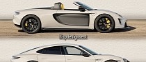 2022 Porsche Taycan GTS Reinvents Carrera GT, Morphs Into Stunning Roadster EV