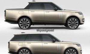 2022 Range Rover Transforms Into Pickup Truck, Might Spite Cullinan and Bentayga