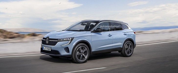 2022 Renault Austral Rendered With Megane E-Tech Electric Design Cues -  autoevolution
