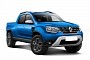 2022 Renault Duster Oroch Rendering Looks Already Dated