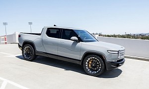 2022 Rivian R1T EV Pickup Truck Gets Posher With Contrasting Forgiato Wheels