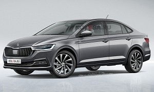 2022 Skoda Slavia Shapes Up in Unofficial Renderings, Do You Dig the Spec?