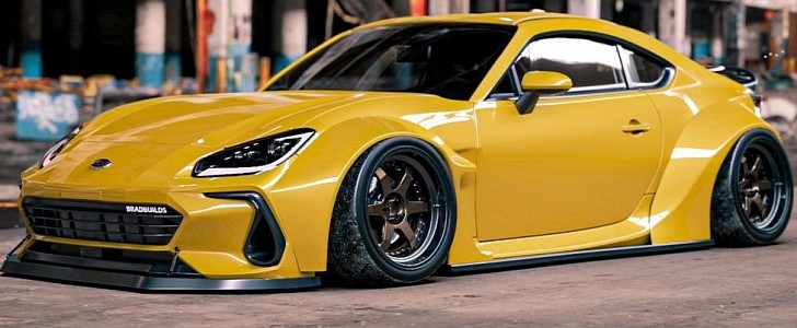 2022 Subaru BRZ Already Tuned? Widebody Kit and Rays Wheels for the Drift Look
