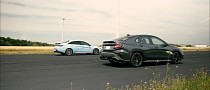 2022 Subaru WRX Drag Races 2022 Hyundai Elantra N, It’s Pretty Close