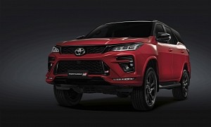 2022 Toyota Fortuner GR Sport Debuts With Hilux Underpinnings, Turbo Diesel Mill