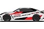 2022 Toyota GR 86 Reporting for Pace Car Duty at Daytona Speedway