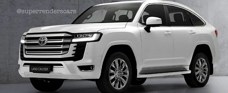2022 Toyota Land Cruiser Coupe rendering