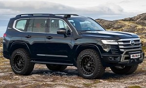 2022 Toyota Land Cruiser GR Sport Casually Goes for Rogue Overlanding Looks