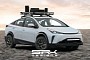 2022 Toyota Prius Off-Road Swiftly Turns Into a Mostly Unexpected Virtual Hybrid