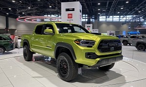 2022 Toyota Tacoma TRD Pro Arrives in Chicago With Electric Lime Green Exterior