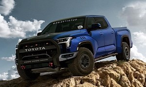 2022 Toyota Tundra Becomes a Color-Changing Ford F-150 Raptor Clone Warrior