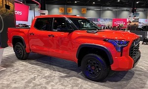 2022 Toyota Tundra TRD Pro Looks “Ford Tough”, Goes to Chicago Wearing Solar Octane