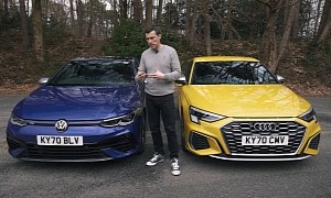2022 Volkswagen Golf R vs. Audi S3 Comparison Ends With Obvious Verdict