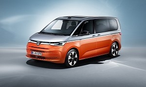 2022 Volkswagen Multivan T7 Receives Five Stars for Safety From the EuroNCAP