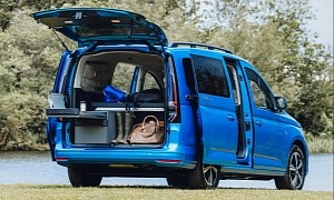 2022 VW Caddy California Can Be Your Tiny Home Away From Home That Won't Break the Bank