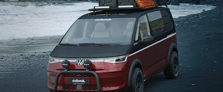 2022 VW Multivan T7 gets an adventure makeover by Delta 4x4 tuning specialist
