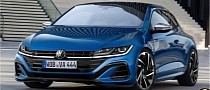 2022 VW Scirocco Rendered With Arteon R Face Looks Angry