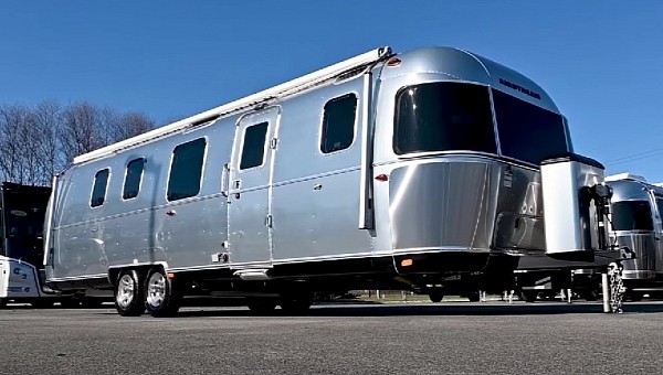 The 2023 Airstream Classic Is A Luxurious Travel Trailer That Exudes Timeless Elegance