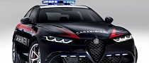 2023 Alfa Romeo Giulia Wants to Serve and Protect With the Italian Carabinieri