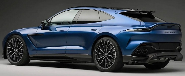 Aston Martin DBX707 rendering