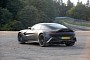 2023 Aston Martin V12 Vantage Spied With Central Exhaust System, Debut Imminent