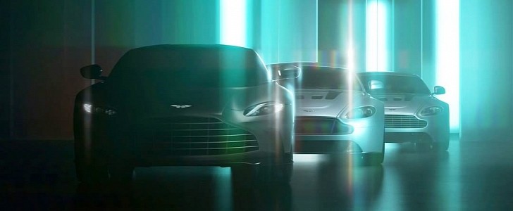 2023 Aston Martin V12 Vantage teaser