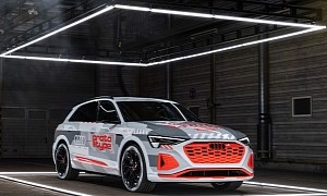 2024 Audi e-tron Facelift Previewed With Colorful Touches
