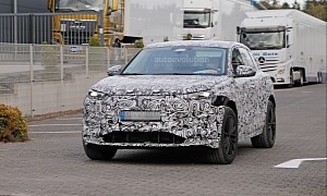 2023 Audi Q6 e-tron Prototype Spied Wearing Full Camouflage, Set for 2022 Reveal