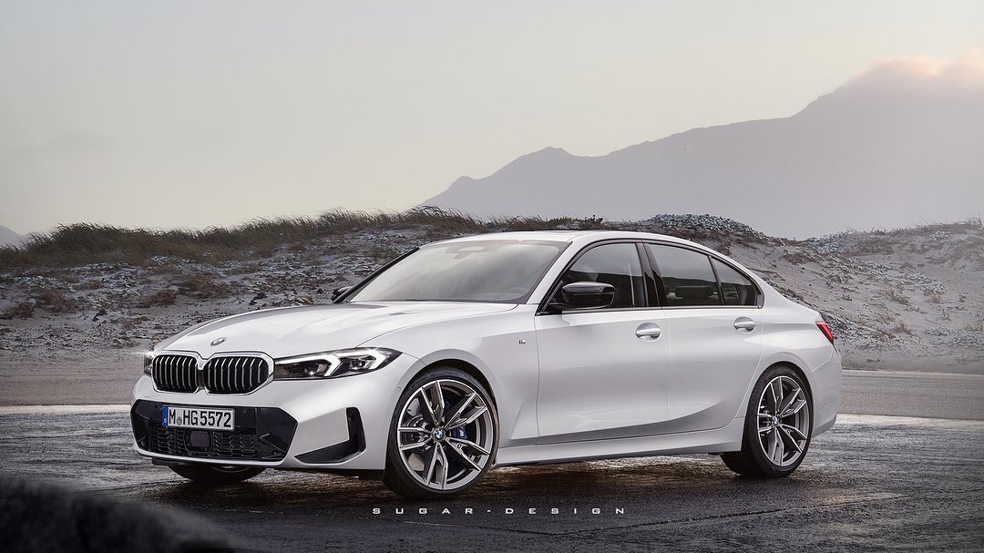 2023 BMW 3 Series G20 LCI Rendered According to Leaked Pictures