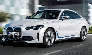 2023 BMW i4 Electric Sedan Becomes More Affordable Stateside With New eDrive35 RWD Model