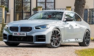 2023 BMW M2 Completely Ditches Camo Using a Decent Dose of CGI, Do You Like the Design?